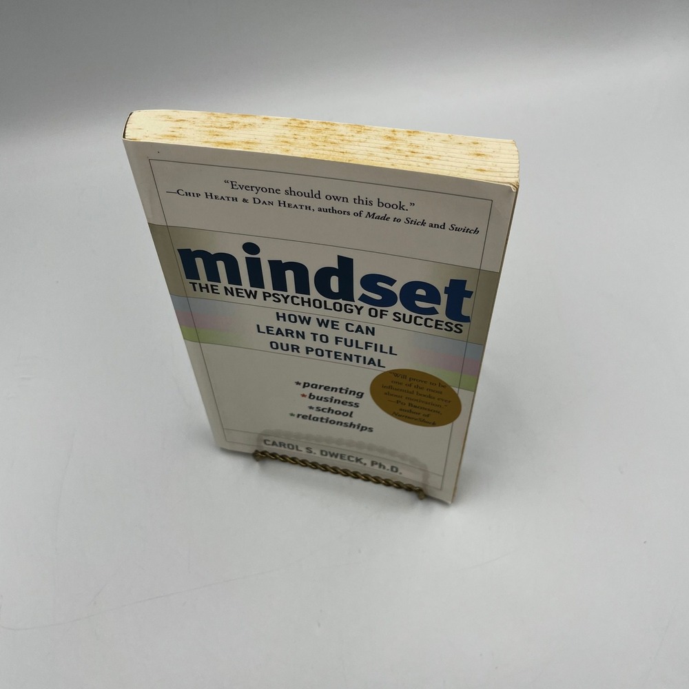 Mindset The New Psychology of Success Carol S. Dweck Paperback 9780345472328‎ - Picture 2 of 8